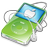 iPod Video Green Apple Icon
